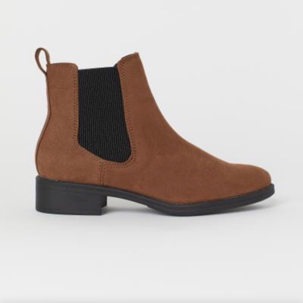 H&M Brown Suede Boots
